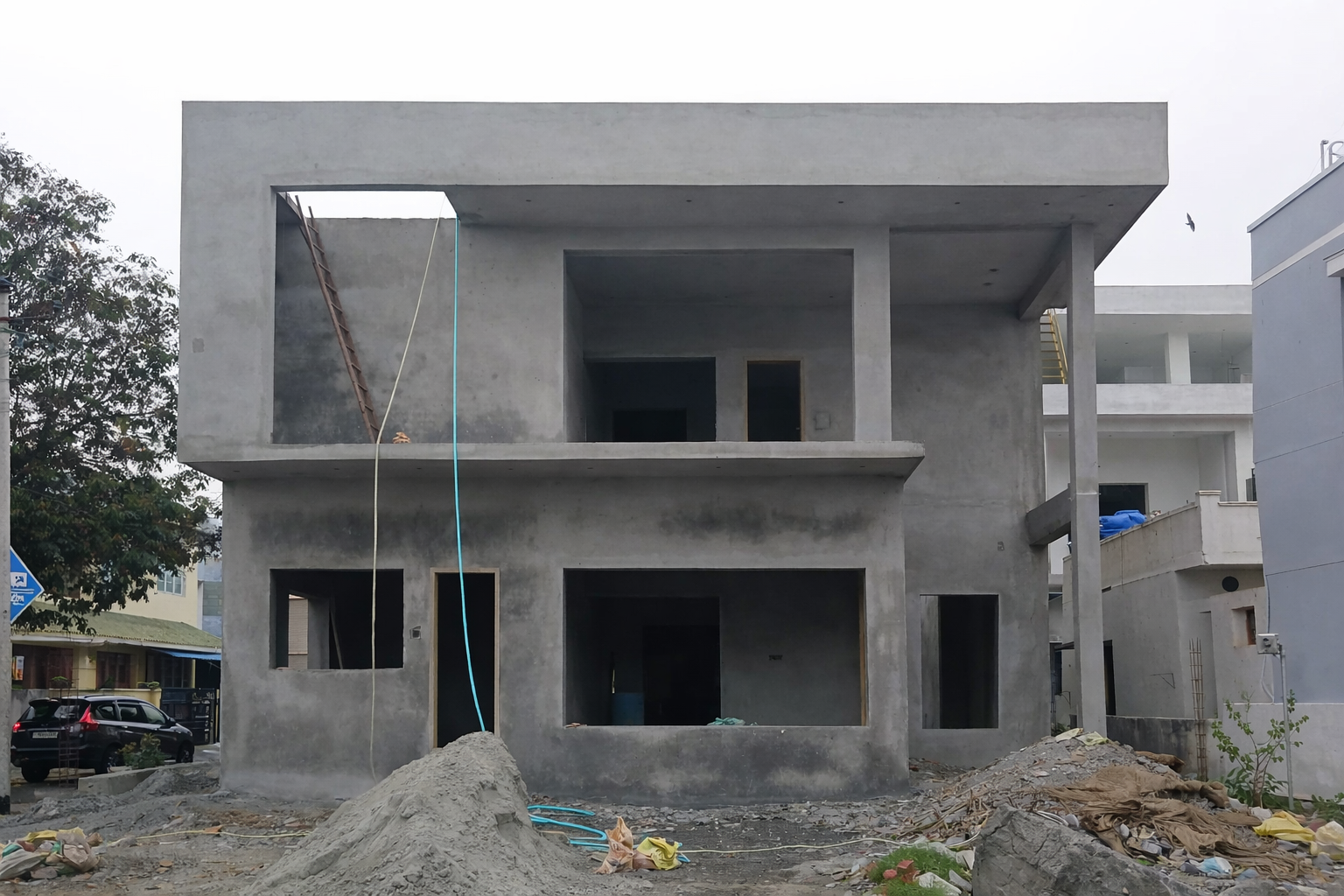 Sky Penthouse - Night Exterior