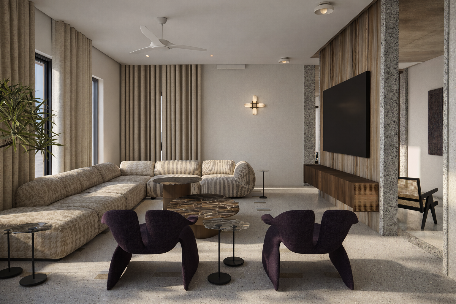 Sky Penthouse - Bedroom